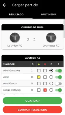 Todo Torneos - Gestión android App screenshot 2